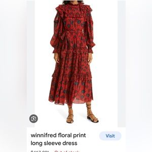 Ulla Johnson Winnefred Dress Poppy